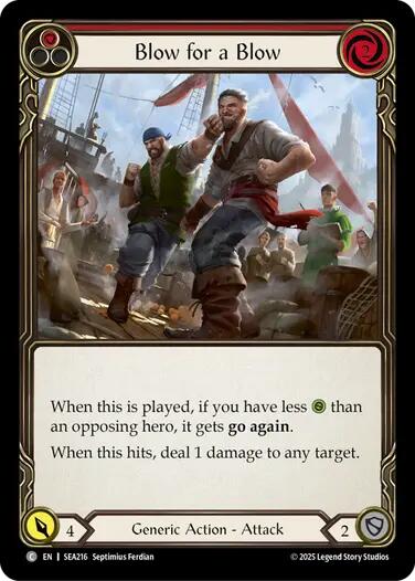 Blow for a Blow [SEA216] (High Seas) - Flesh And Blood
