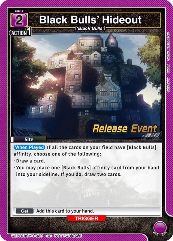 Black Bulls' Hideout - Union Arena