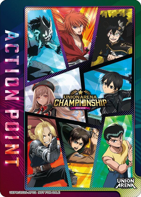 Action Point Card (AP02) (Regionals 25-26) - Union Arena