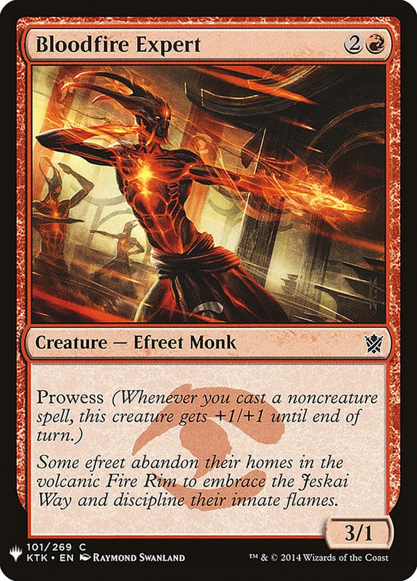 Bloodfire Expert [Mystery Booster] - Magic: The Gathering