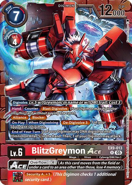 BlitzGreymon ACE - Digimon Card Game