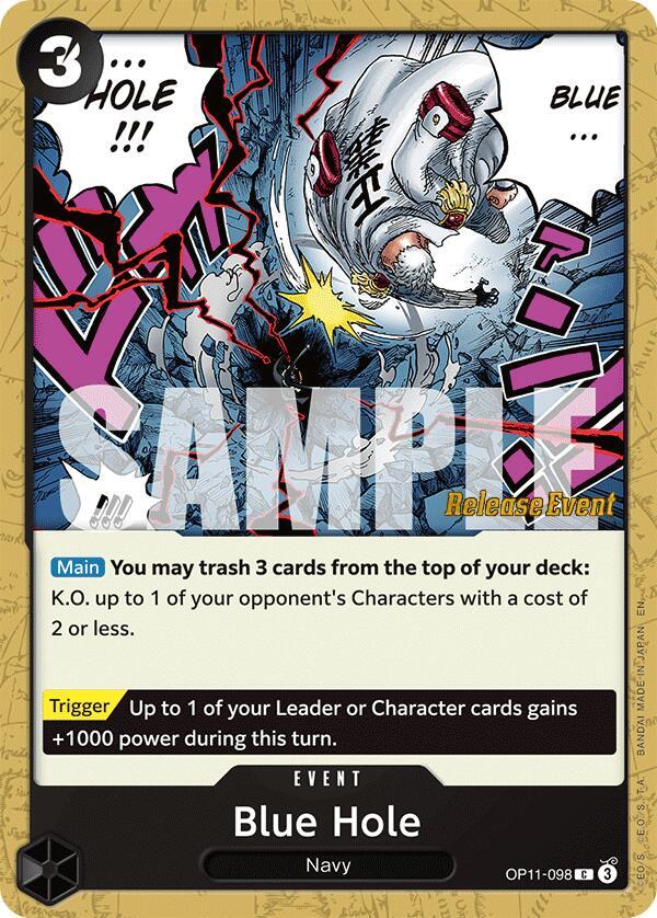 Blue Hole - One Piece Card Game