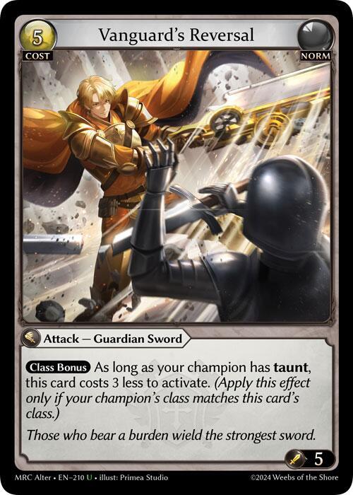 Vanguard's Reversal