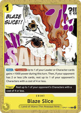 Blaze Slice (Reprint) - One Piece Card Game