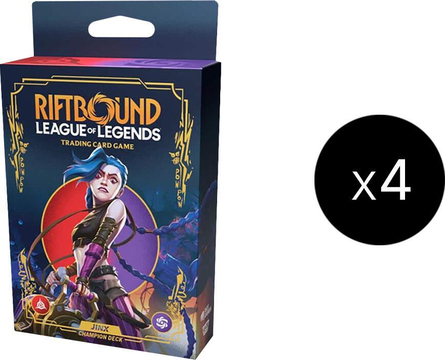 Origins - Champion Deck (Jinx) Display