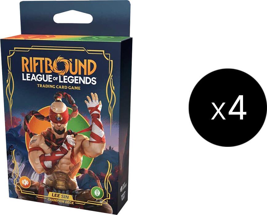 Origins - Champion Deck (Lee Sin) Display