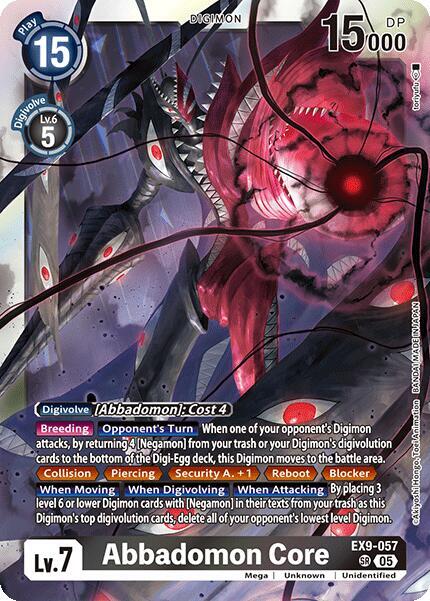 Abbadomon Core - Digimon Card Game
