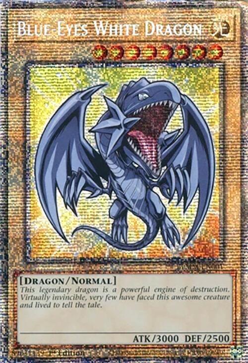 Blue-Eyes White Dragon (Starlight Rare) (BLMM-EN001) - Yu-Gi-Oh!