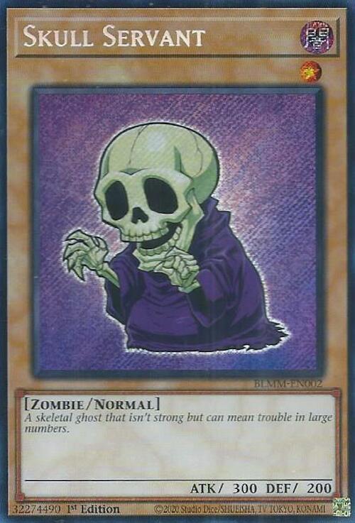 Skull Servant (BLMM-EN002) [Secret Rare] - Yu-Gi-Oh!