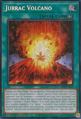 Jurrac Volcano (BLMM-EN019) [Secret Rare] - Yu-Gi-Oh!