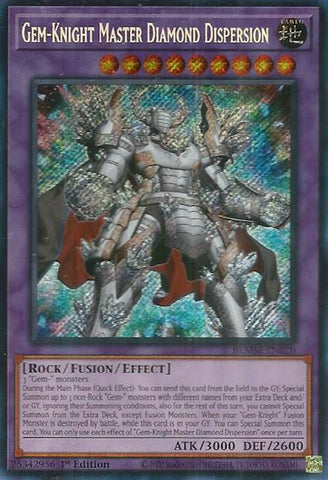 Gem-Knight Master Diamond Dispersion [BLMM-EN020] Secret Rare