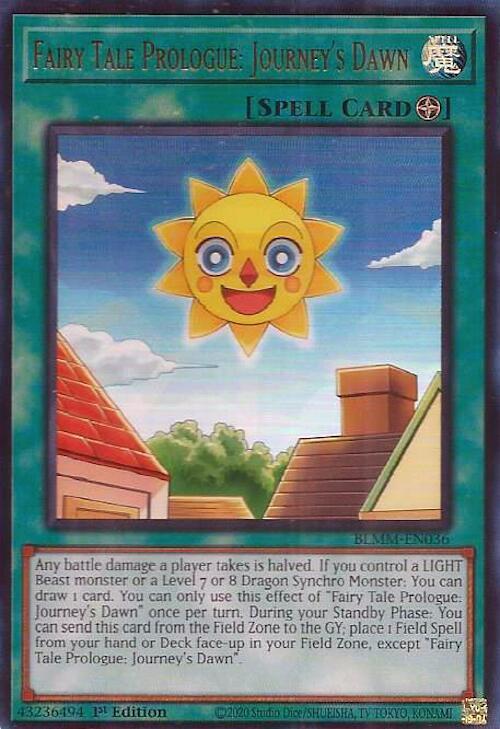 Fairy Tale Prologue: Journey's Dawn (BLMM-EN036) [Ultra Rare] - Yu-Gi-Oh!