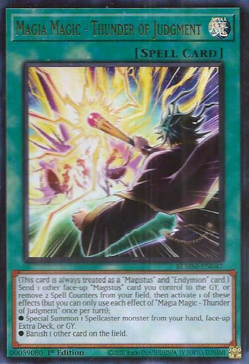 Magia Magic - Thunder of Judgment (BLMM-EN047) [Ultra Rare] - Yu-Gi-Oh!