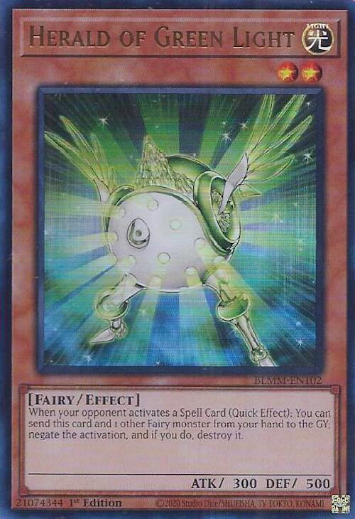 Herald of Green Light (BLMM-EN102) [Ultra Rare] - Yu-Gi-Oh!