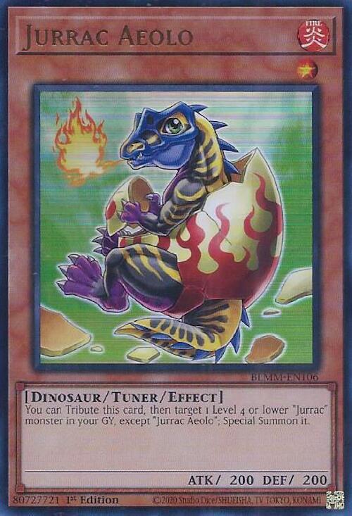 Jurrac Aeolo (BLMM-EN106) [Ultra Rare] - Yu-Gi-Oh!