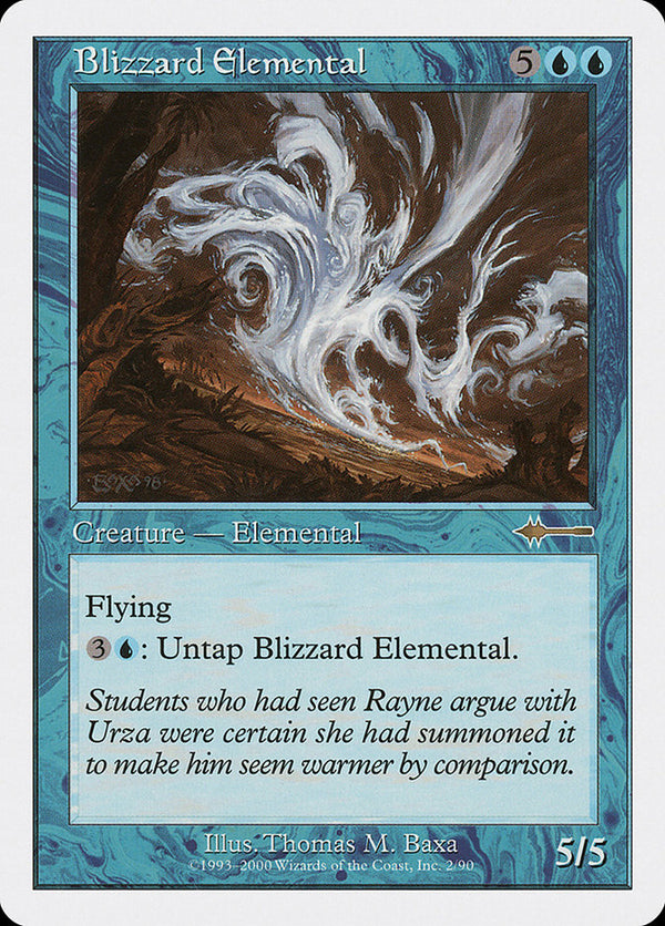 Blizzard Elemental [Beatdown] - Magic: The Gathering