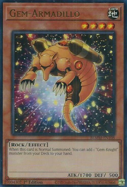 Gem-Armadillo (BLMM-EN108) [Ultra Rare] - Yu-Gi-Oh!