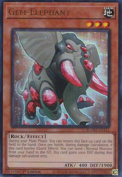 Gem-Elephant (BLMM-EN112) [Ultra Rare] - Yu-Gi-Oh!