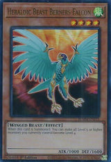 Heraldic Beast Berners Falcon (BLMM-EN115) [Ultra Rare] - Yu-Gi-Oh!