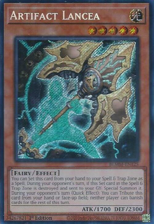 Artifact Lancea (BLMM-EN125) [Secret Rare] - Yu-Gi-Oh!