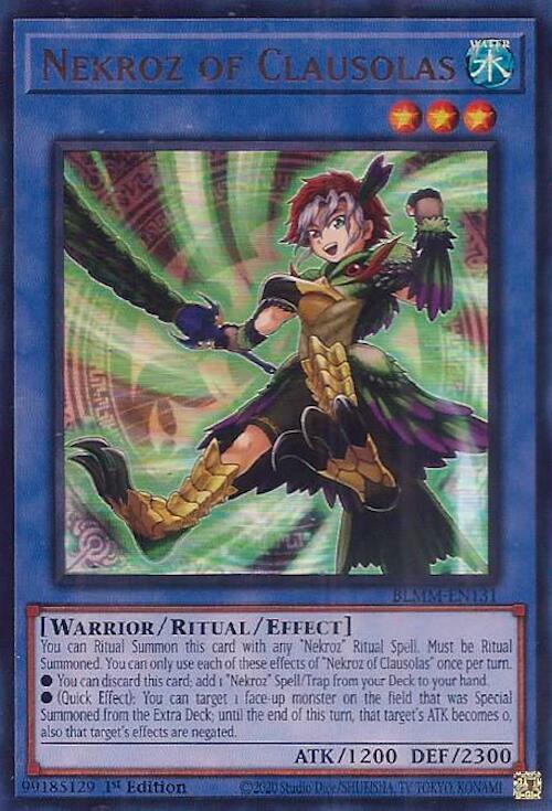 Nekroz of Clausolas (BLMM-EN131) [Ultra Rare] - Yu-Gi-Oh!