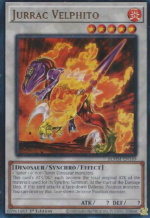 Jurrac Velphito (BLMM-EN149) [Ultra Rare] - Yu-Gi-Oh!