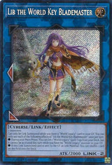 Lib the World Key Blademaster (BLMM-EN159) [Secret Rare] - Yu-Gi-Oh!