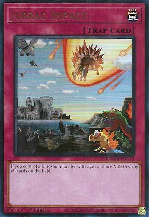 Jurrac Impact (BLMM-EN175) [Ultra Rare] - Yu-Gi-Oh!