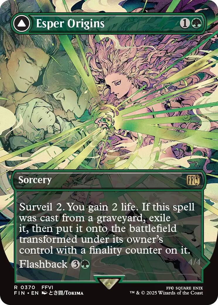 Esper Origins // Summon: Esper Maduin (Borderless) [FINAL FANTASY]