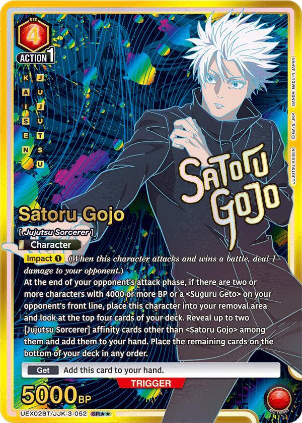 Satoru Gojo (052) (SR**)