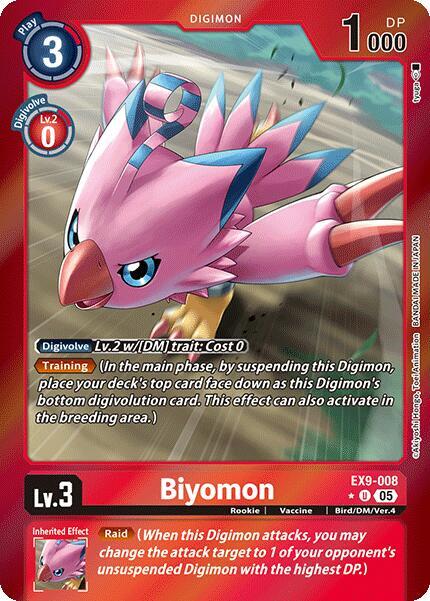 Biyomon (Limited Foil) - Digimon Card Game