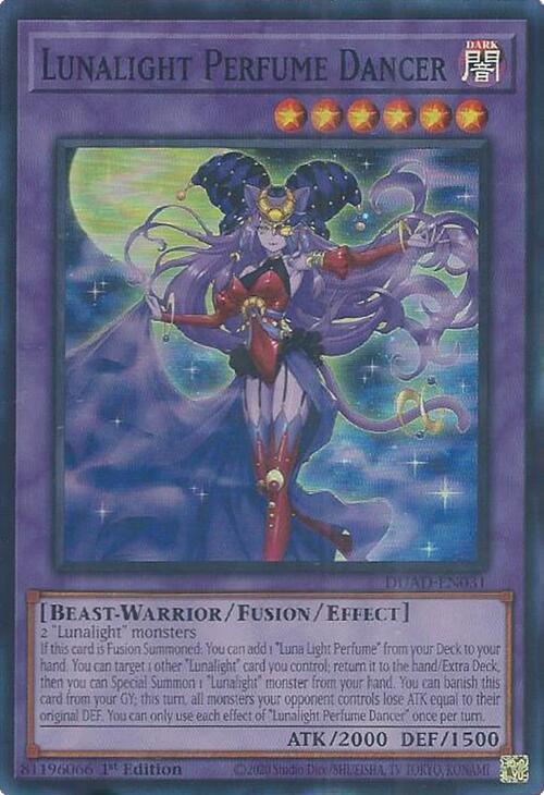 Lunalight Perfume Dancer (DUAD-EN031) [Super Rare] - Yu-Gi-Oh!