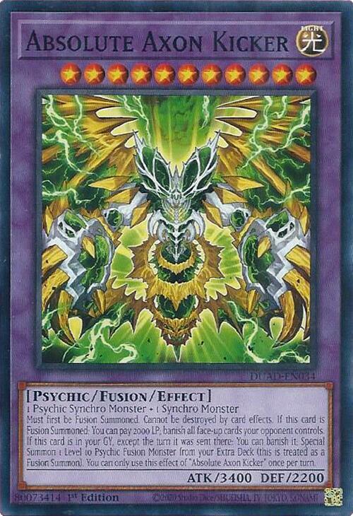 Absolute Axon Kicker (DUAD-EN034) [Common] - Yu-Gi-Oh!