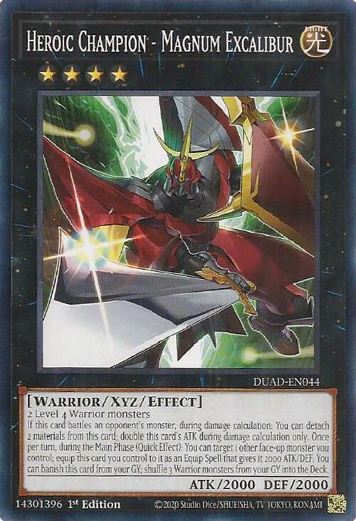 Heroic Champion - Magnum Excalibur (DUAD-EN044) [Common] - Yu-Gi-Oh!