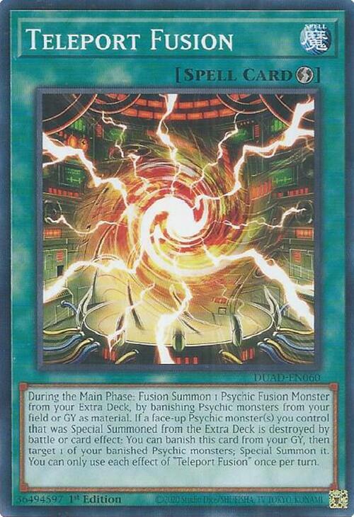 Teleport Fusion (DUAD-EN060) [Common] - Yu-Gi-Oh!