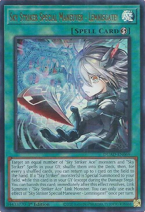 Sky Striker Special Maneuver - Lemnisgate! (DUAD-EN069) [Ultra Rare] - Yu-Gi-Oh!