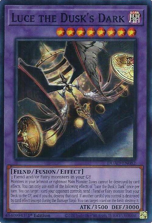 Luce the Dusk's Dark (DUAD-EN082) [Super Rare] - Yu-Gi-Oh!