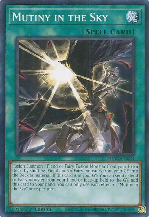 Mutiny in the Sky (DUAD-EN083) [Common] - Yu-Gi-Oh!