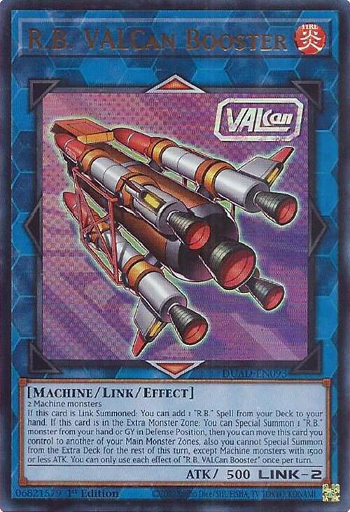 R.B. VALCan Booster (DUAD-EN093) [Ultra Rare] - Yu-Gi-Oh!