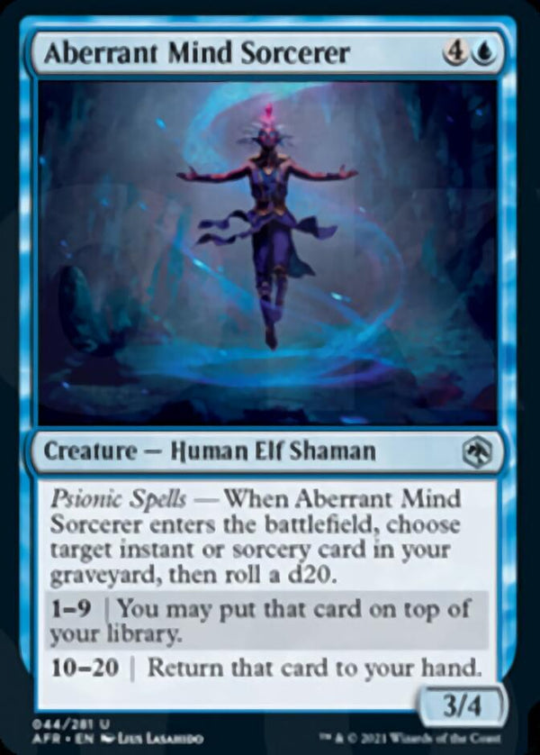 Aberrant Mind Sorcerer [Dungeons & Dragons: Adventures in the Forgotten Realms] - Magic: The Gathering