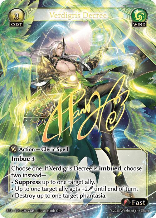 Verdigris Decree (CSR)