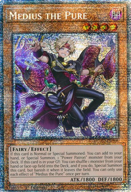 Medius the Pure (Starlight Rare) (DUAD-EN008) - Yu-Gi-Oh!