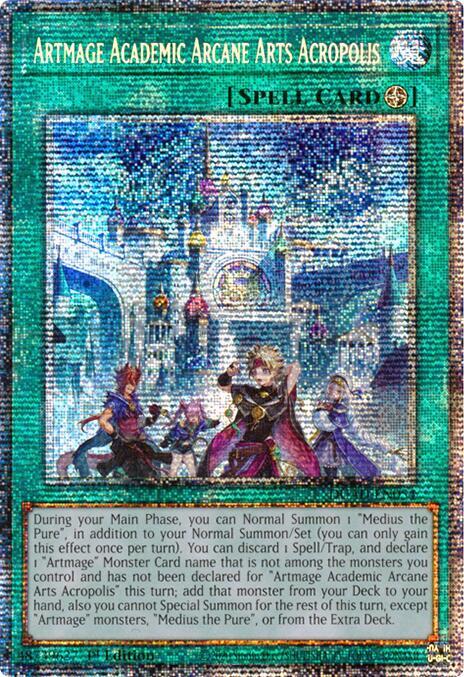 Artmage Academic Arcane Arts Acropolis (Starlight Rare)