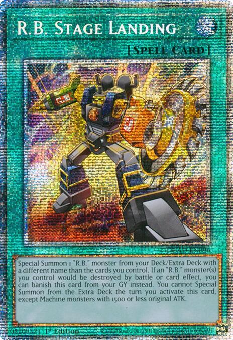 R.B. Stage Landing (Starlight Rare)