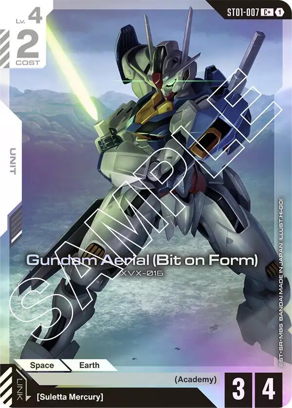 Gundam Aerial (Bit on Form) (C+)