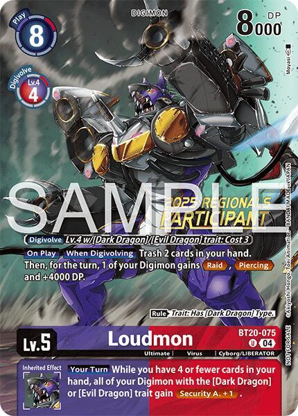 Loudmon (Regionals 25-26 Season 2 Participant)