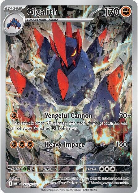 Gigalith - 129/086 - Pokémon