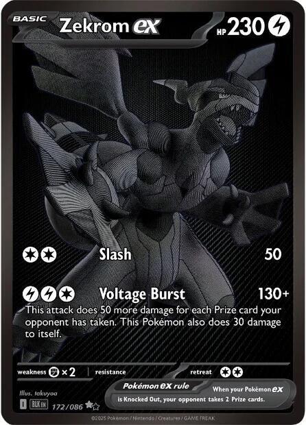Zekrom ex - 172/086