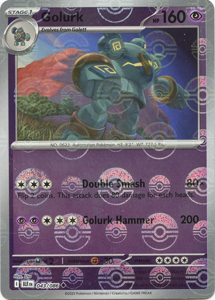 Golurk (Poke Ball Pattern)