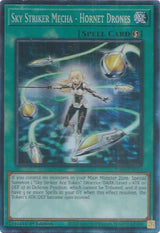 Sky Striker Mecha - Hornet Drones (CR) (JUSH-EN053) [Collector's Rare] - Yu-Gi-Oh!